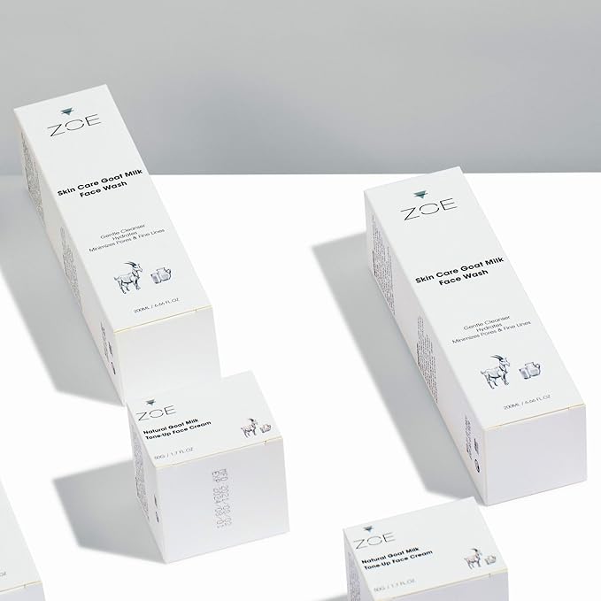 ZOE Radiance Face Cream - Oganic Face Moisturizer for Glowing Skin - Botanical Extracts & Vitamins & Goat Milk & – Hydrating for Sensitive Skin and Dry Skin