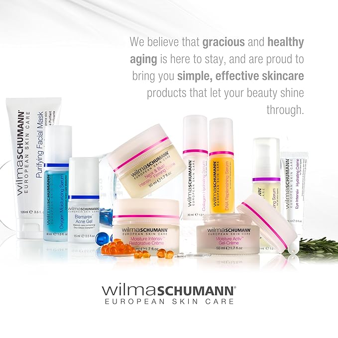 WILMA SCHUMANN Purifying Face Cleanser Gel, Daily Face Wash, Facial Cleanser for Acne, 7 oz