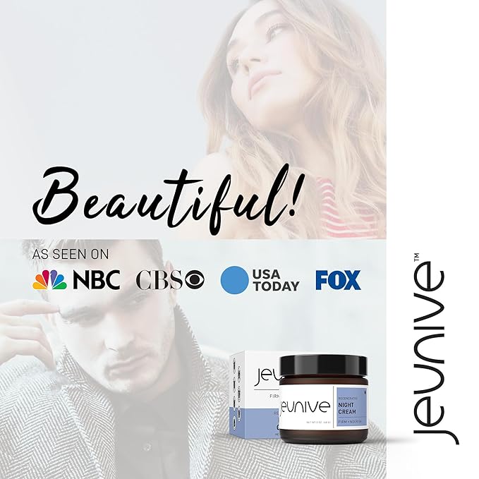 Regenerative Triple Power Nourishing PM Night Cream - Soothing with Anti-Aging Lavender, Peony and Vitamins to Energize Tired Skin | 2 oz (57g)