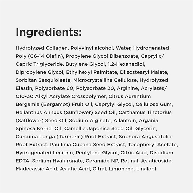 CKD Retino Collagen Boosting Hydrogel Face Mask (10ea) - Korean Firming Jelly Mask for Glass Skin, Pore Minimizing and Moisturizing with Retinal & Low Molecular Collagen. Korean Skin Care.