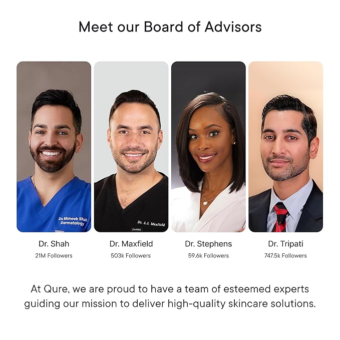 Qure Micro Infusion System for Face & Neck - Facial Moisturizing Essence, Even-looking tone, Serum for All Skin Types, Refreshed and Luminous Skin - 5-Month Supply