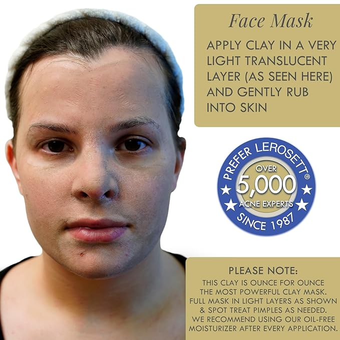 LEROSETT Spot Treatment Clay Mask & Moisture Matte™ Bundle