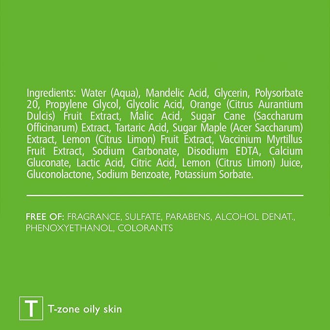 Pharmaceris Exfoliating Night Cream 5% Mandelic Acid - Gently Exfoliates, Face Cream, AHA Helps Refine Pores, Reduce Sebum & Post-Acne Marks, for Oily & Combination Skin, SEBO-ALMOND PEEL, 1.69 fl oz