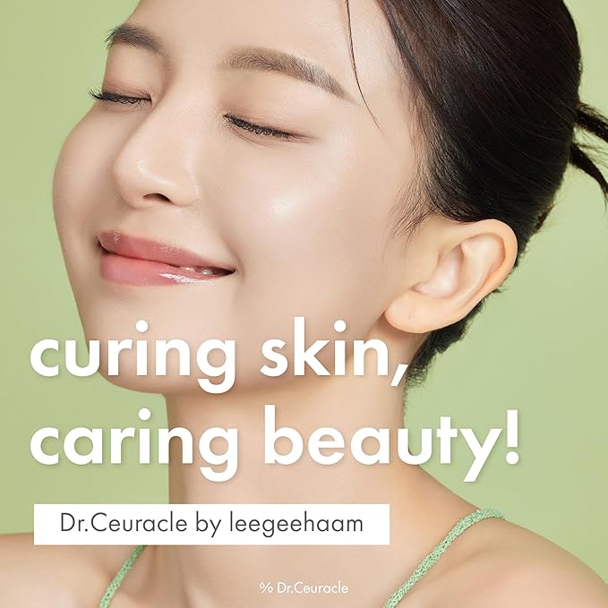 Dr.Ceuracle Tea Tree Purifine Toner Pad - Korean Skincare Mild Exfoliating and Pore Care, Double-Textured Face Pads with PHA, Zinc PCA, Niacinamide (60 Pads)