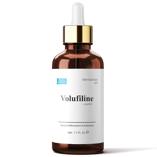 Volufiline Serum, Pure Volufiline Oil for face, breast, butt, under eyes, Skin Elasticity, 100% Genuine, France Sederma, Cosmetic Ingredient booster korean volifiline glass bottle, 1.7 fl. oz. / 50 ml