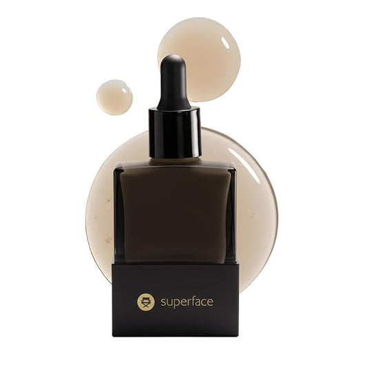Superface Volupeptinol™ Radiance Serum – Anti-Aging Brightening Face Serum for Women & Men with Volufiline, Peptides & Retinal, Protects Skin Barrier, 35ml / 1.18oz