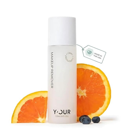 Y'OUR Soothing Micellar Cleansing Water | Removes Waterproof Makeup for Face, Eyes & Lips | Hydrating, Oil Control & Non-Irritating for Sensitive Skin | with Aloe Vera & Fruit Extracts